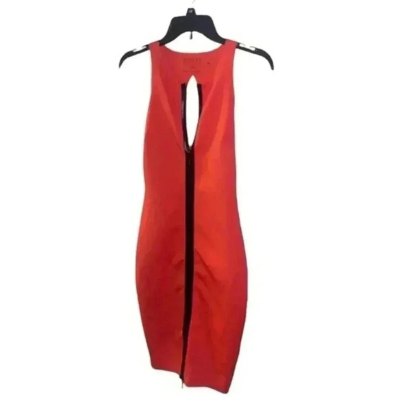 Guess Tangerine Orange Spandex Summer Tank Dress. Super Sporty and Sexy. - Picture 2 of 9